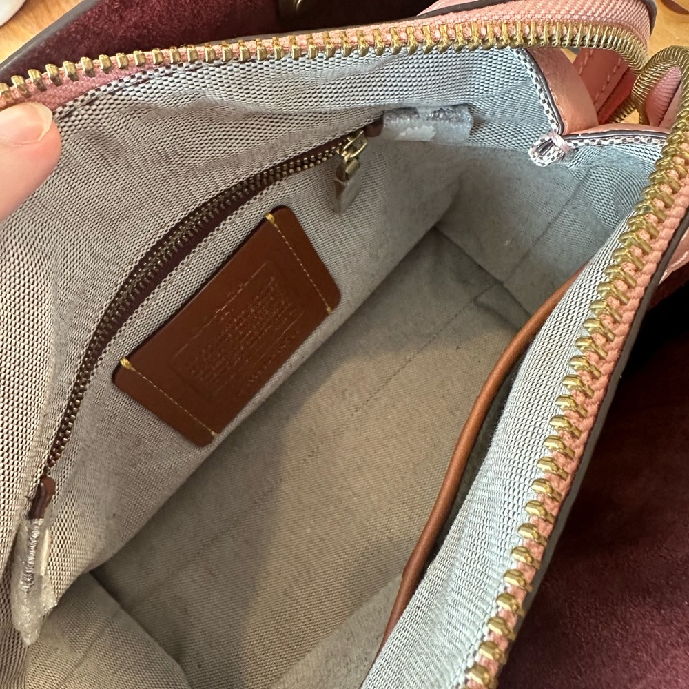 Coach 1941 Rogue Peony with Bag Charm and Twilly - Picture 4 of 11